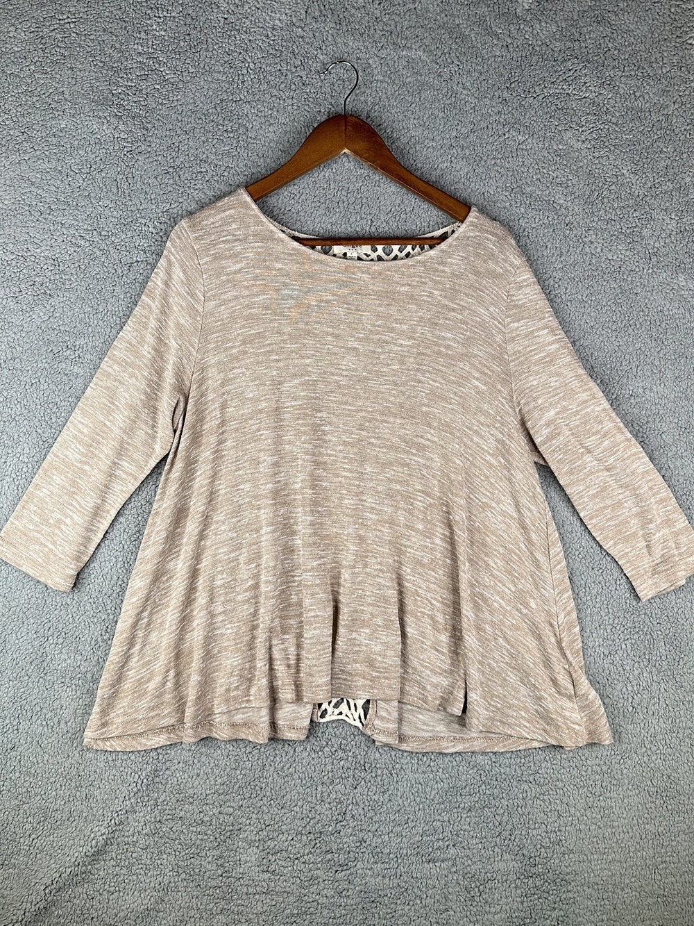 Umgee crochet back top size large